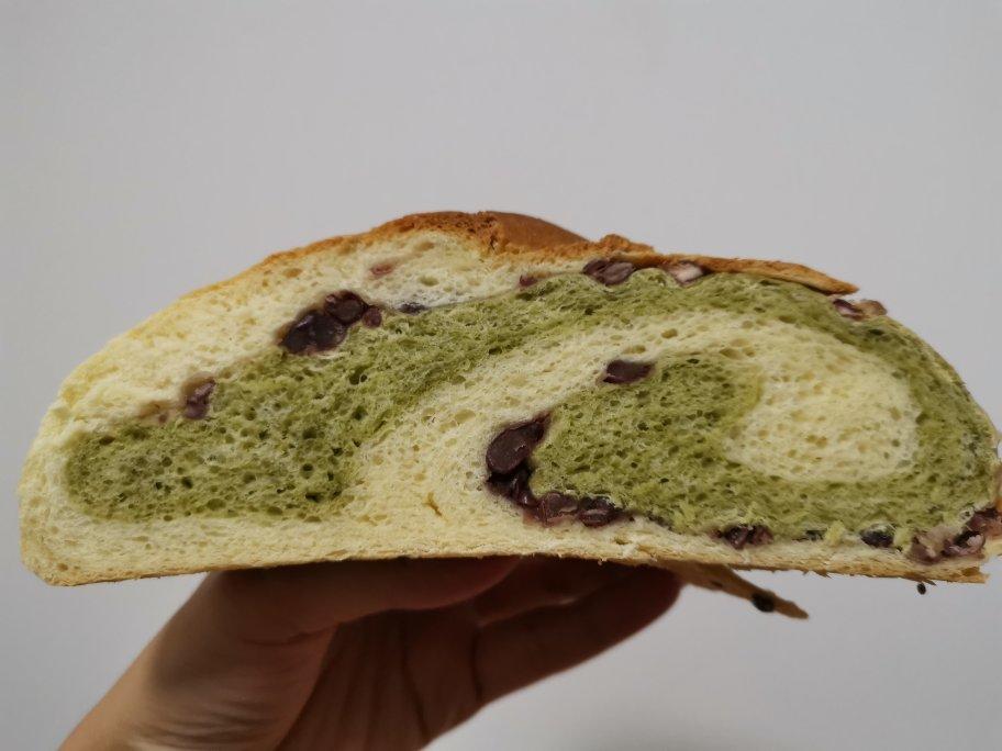 最正宗的日式抹茶红豆吐司