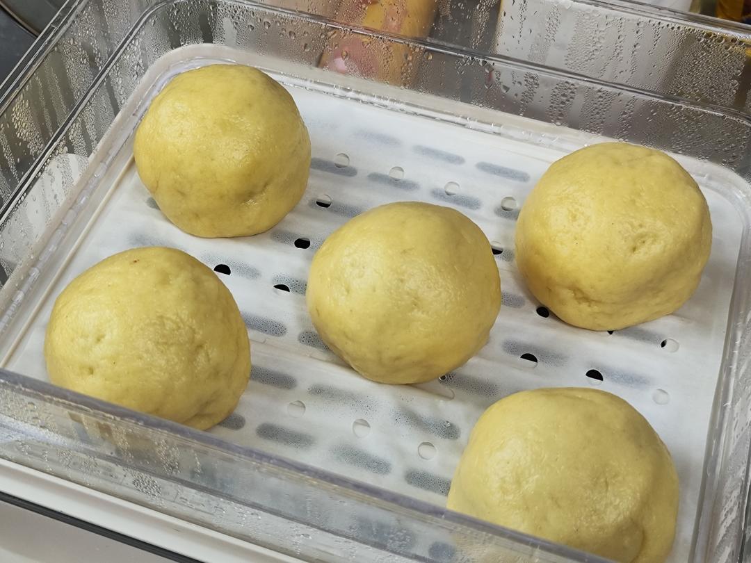 奶香玉米面馒头