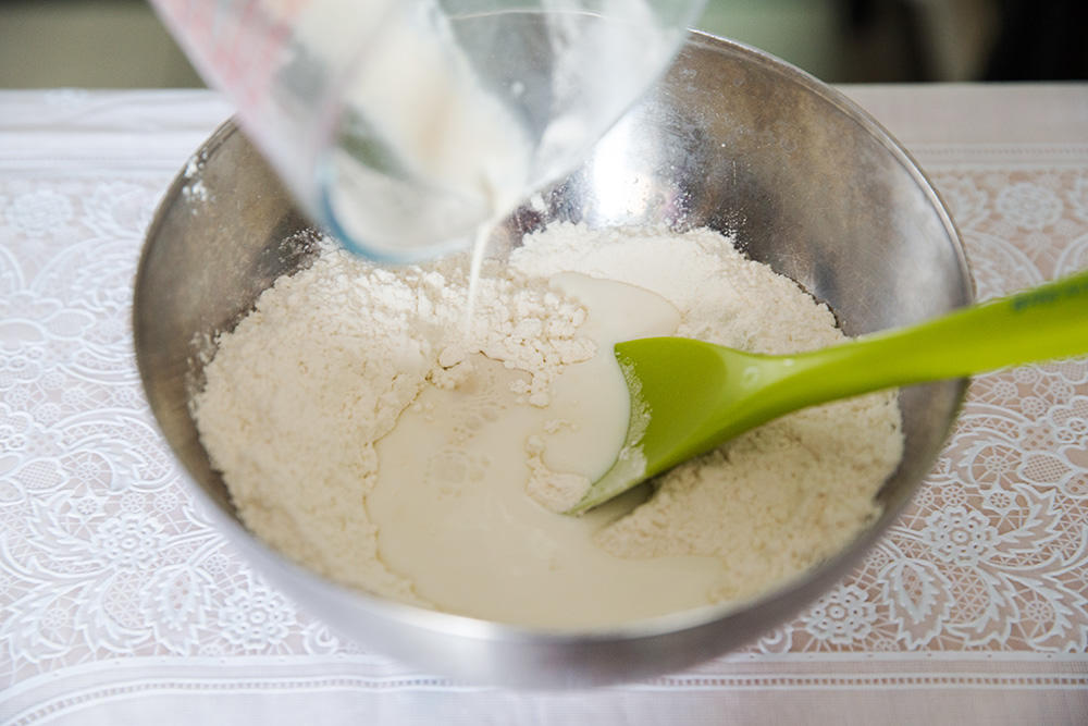 纯奶手撕吐司的做法 步骤1