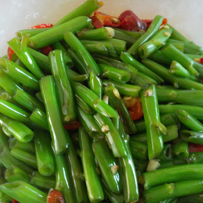 清炒空心菜梗