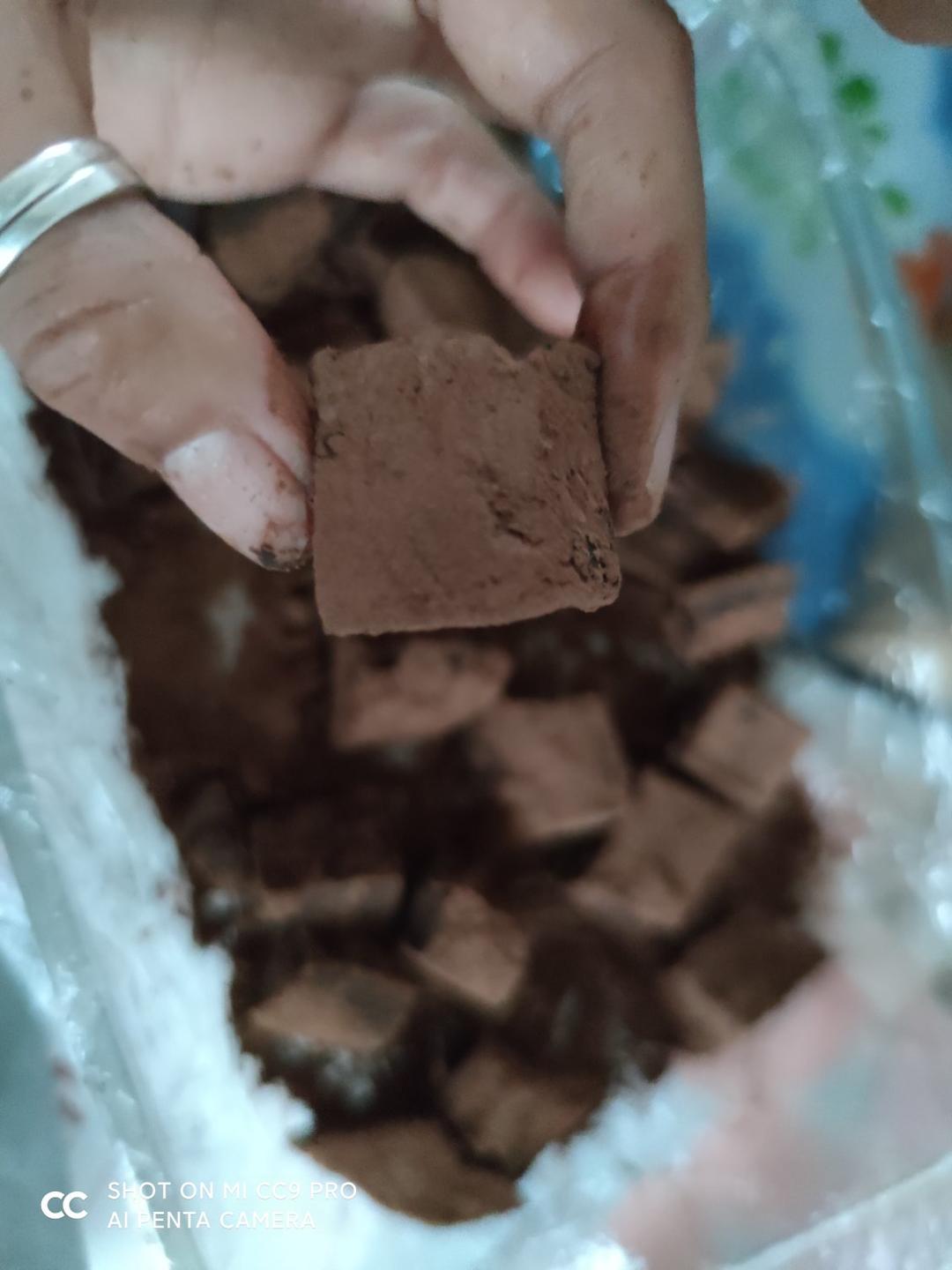 自制生巧无水饴无朗姆酒版自己吃