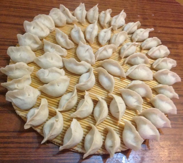 乖宝的猪妈做的马齿苋饺子