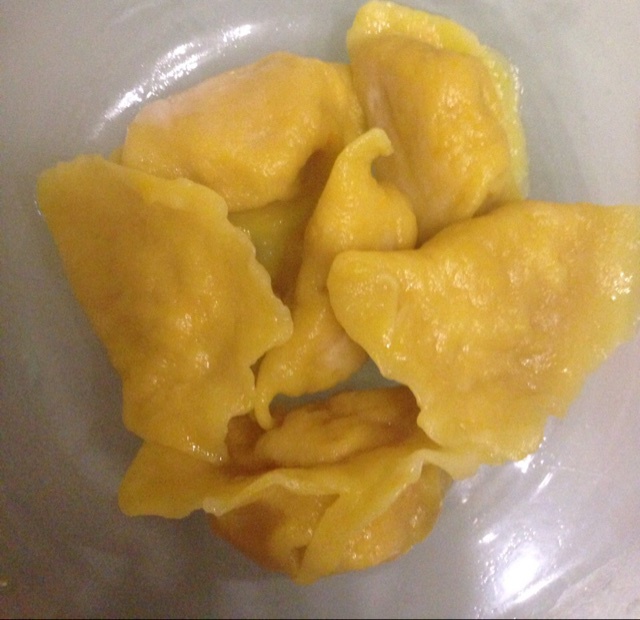 南瓜肉丁水饺