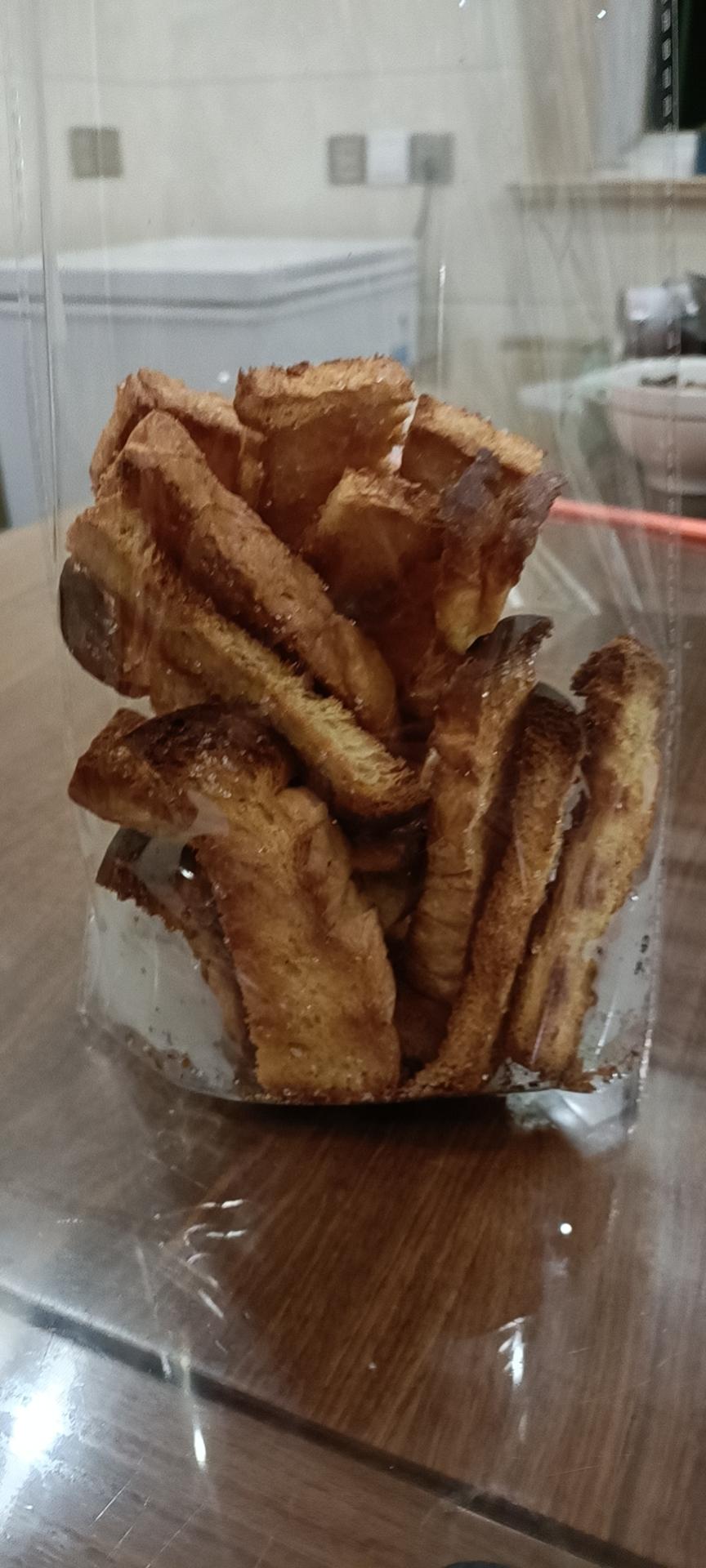 黄金烤吐司🍞条｜太香了