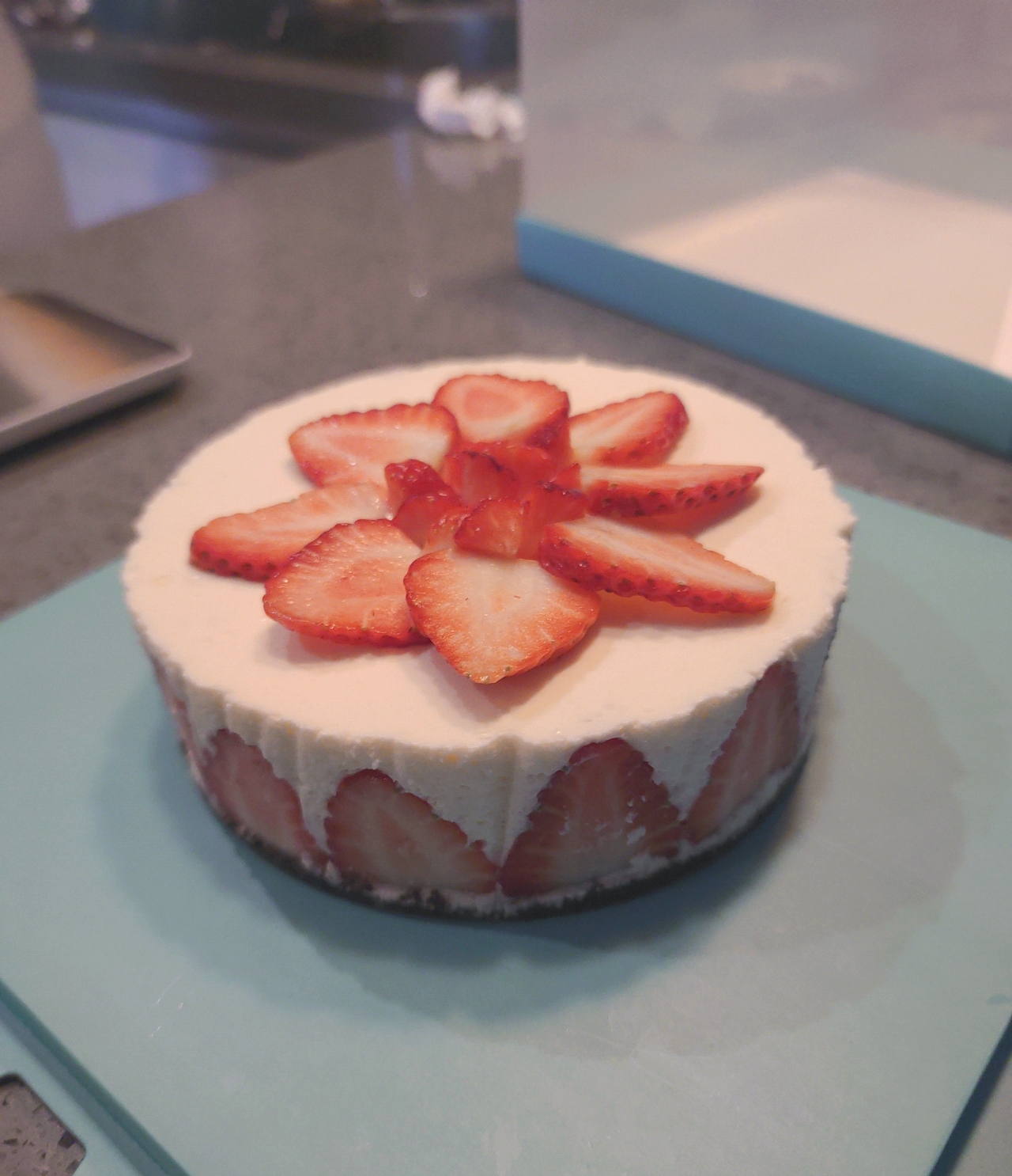 草莓芝士蛋糕（6寸）