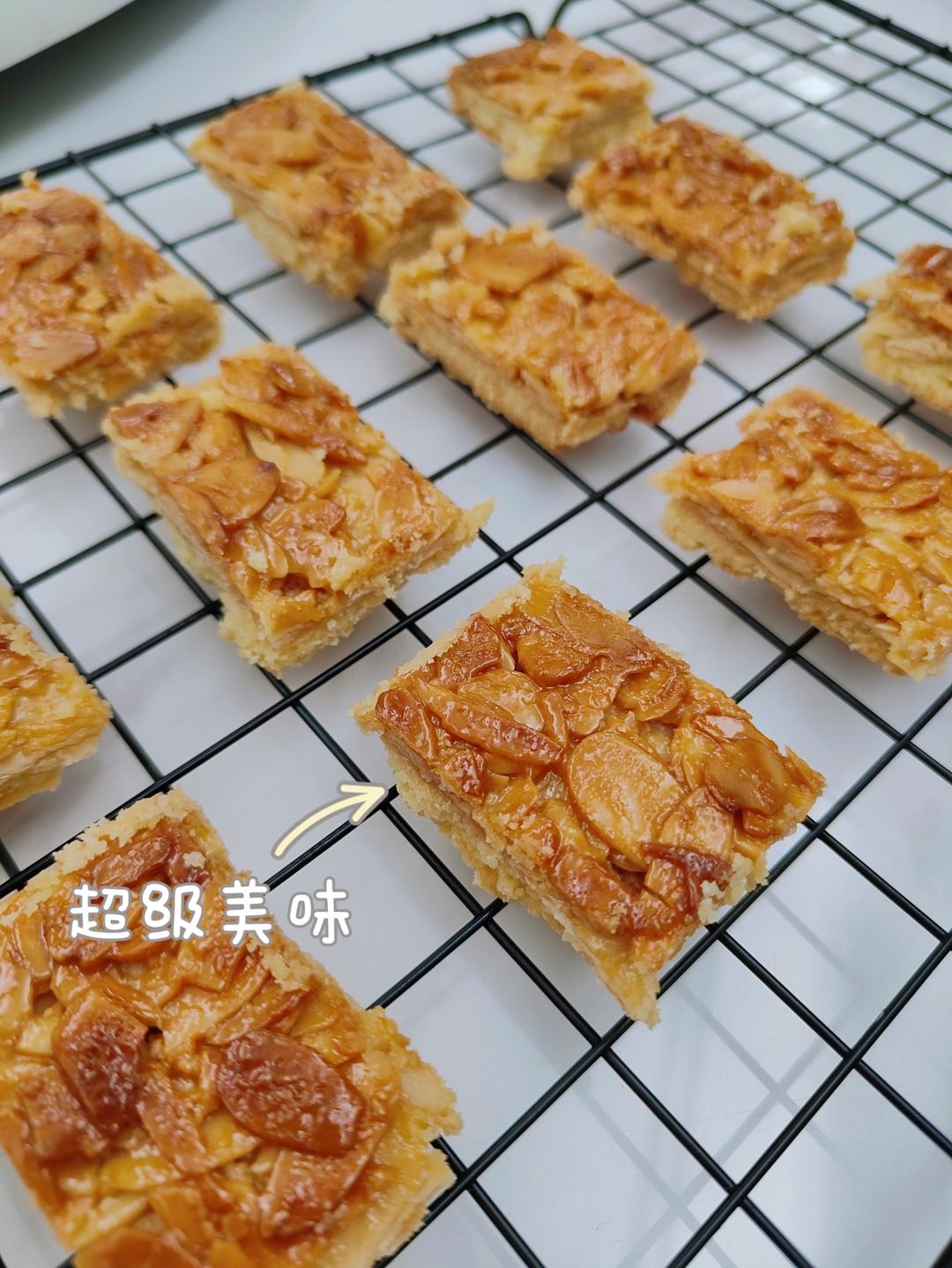 法式焦糖杏仁酥饼干&佛罗伦萨杏仁饼