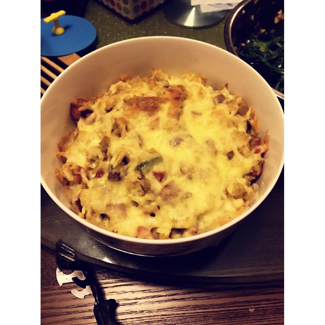 番茄鸡肉浓情焗饭【两人份】