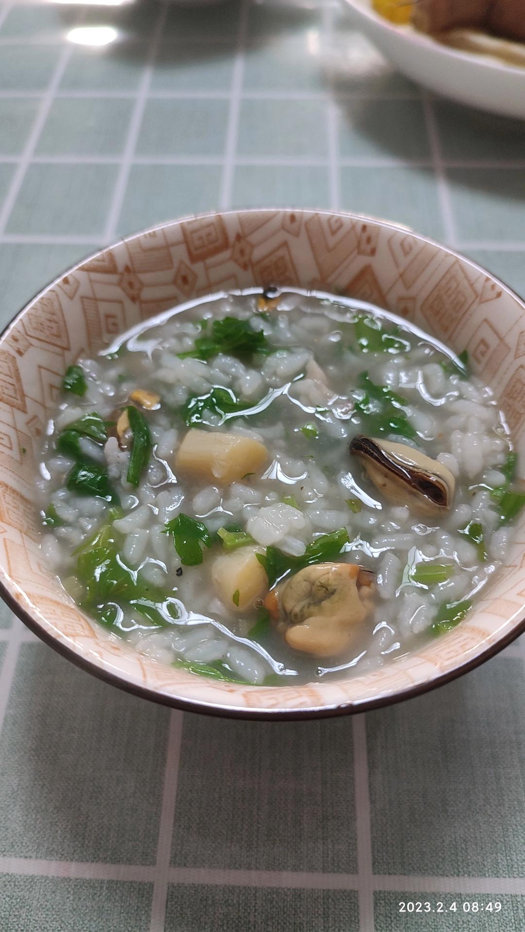 【0252】干贝淡菜海味粥 <302小厨房>
