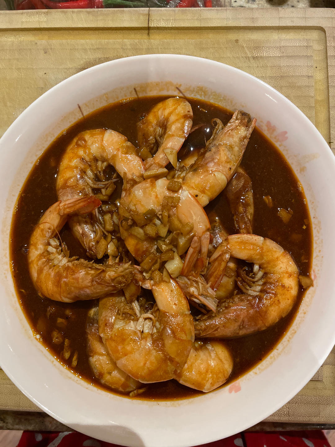 家庭版油焖大虾