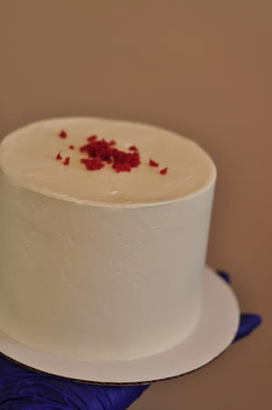 私房售卖配方-没有红曲粉的红丝绒蛋糕胚，生日蛋糕，婚礼蛋糕常用的做法 步骤28