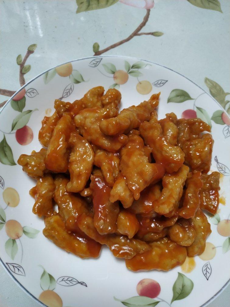 糖醋里脊-番茄酱版