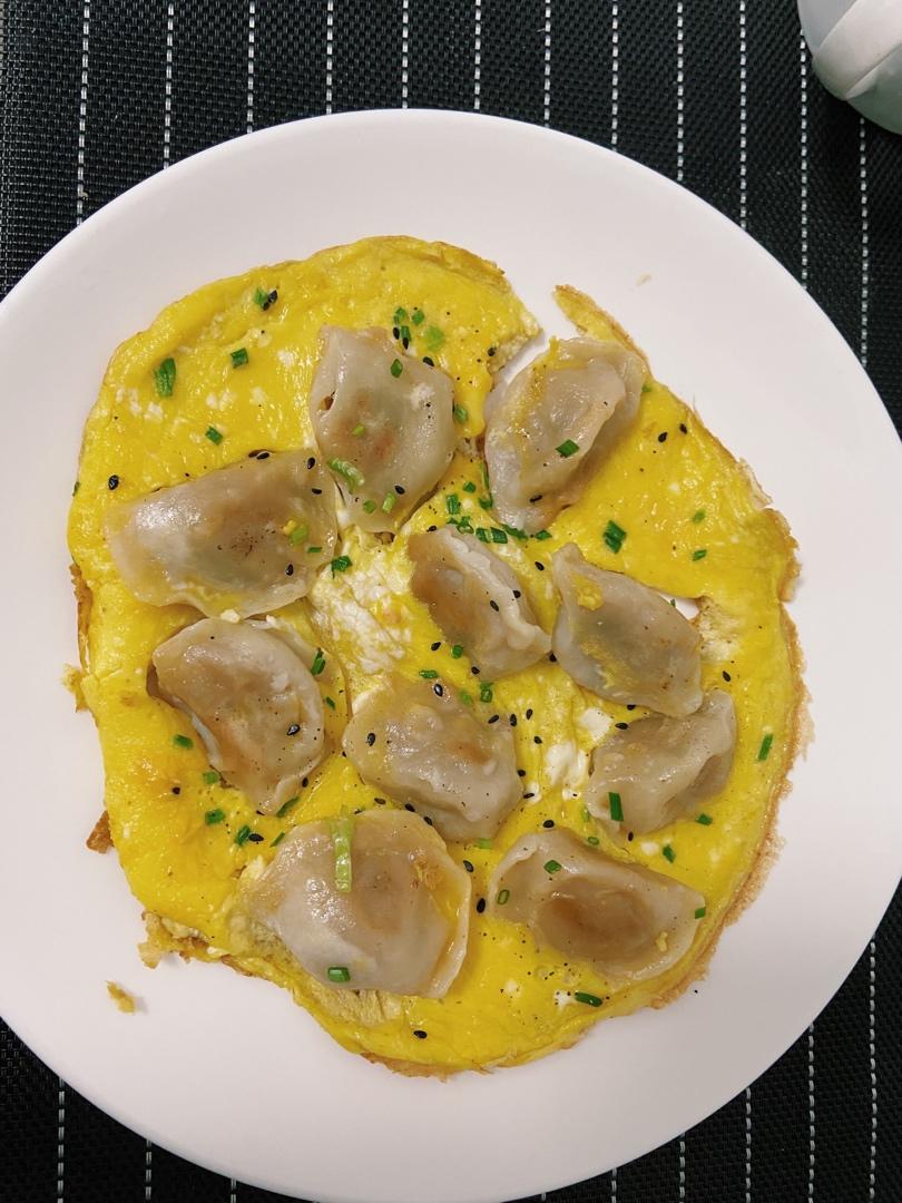 懒人快手抱蛋煎饺