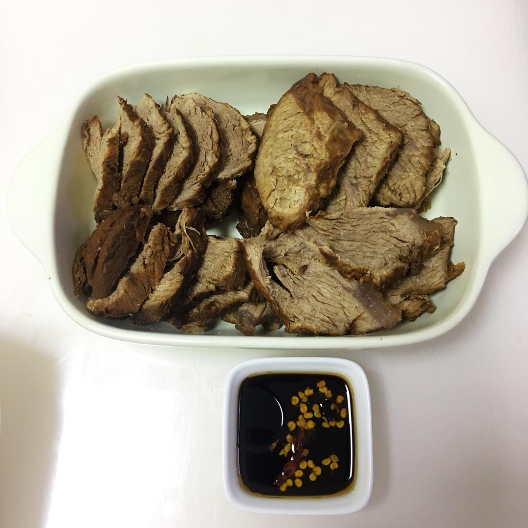 简单版卤牛肉之牛腱子肉