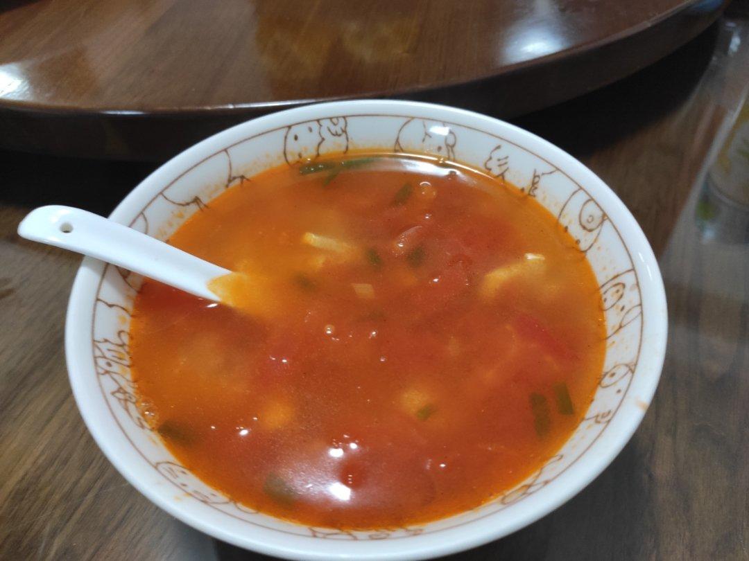 番茄豆腐汤