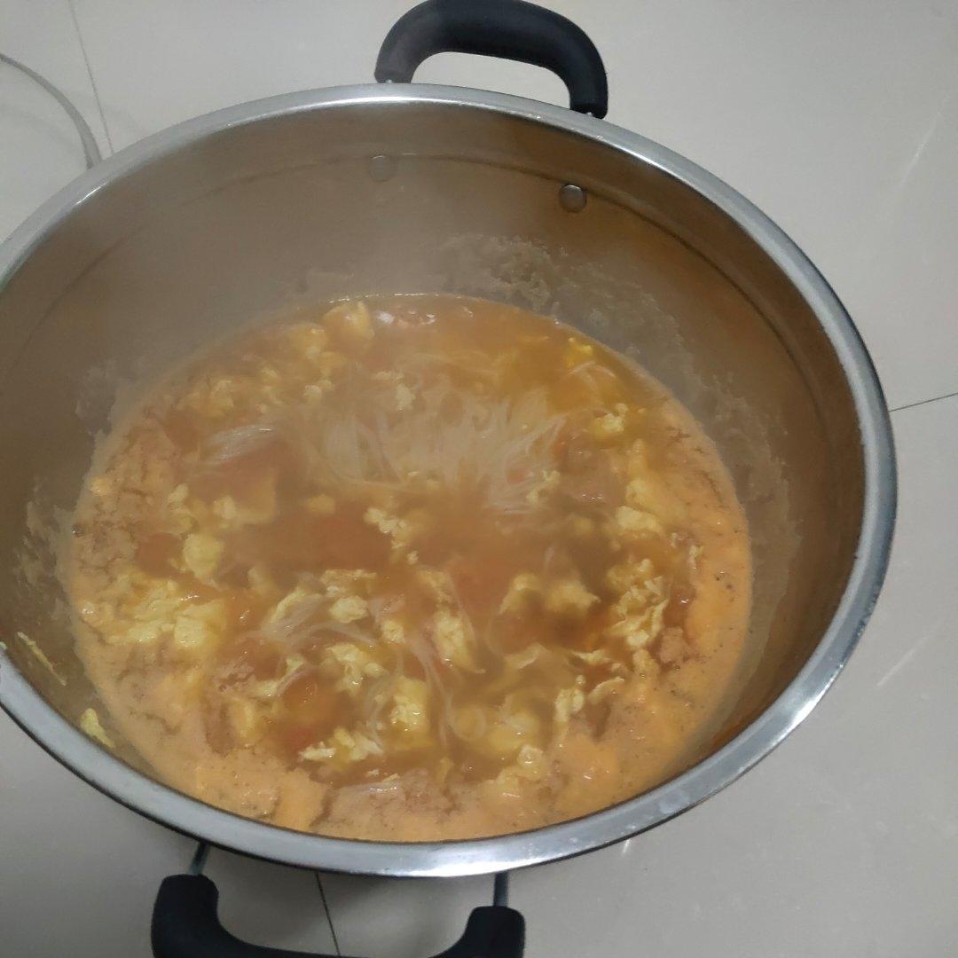 汤都要喝光的西红柿鸡蛋面