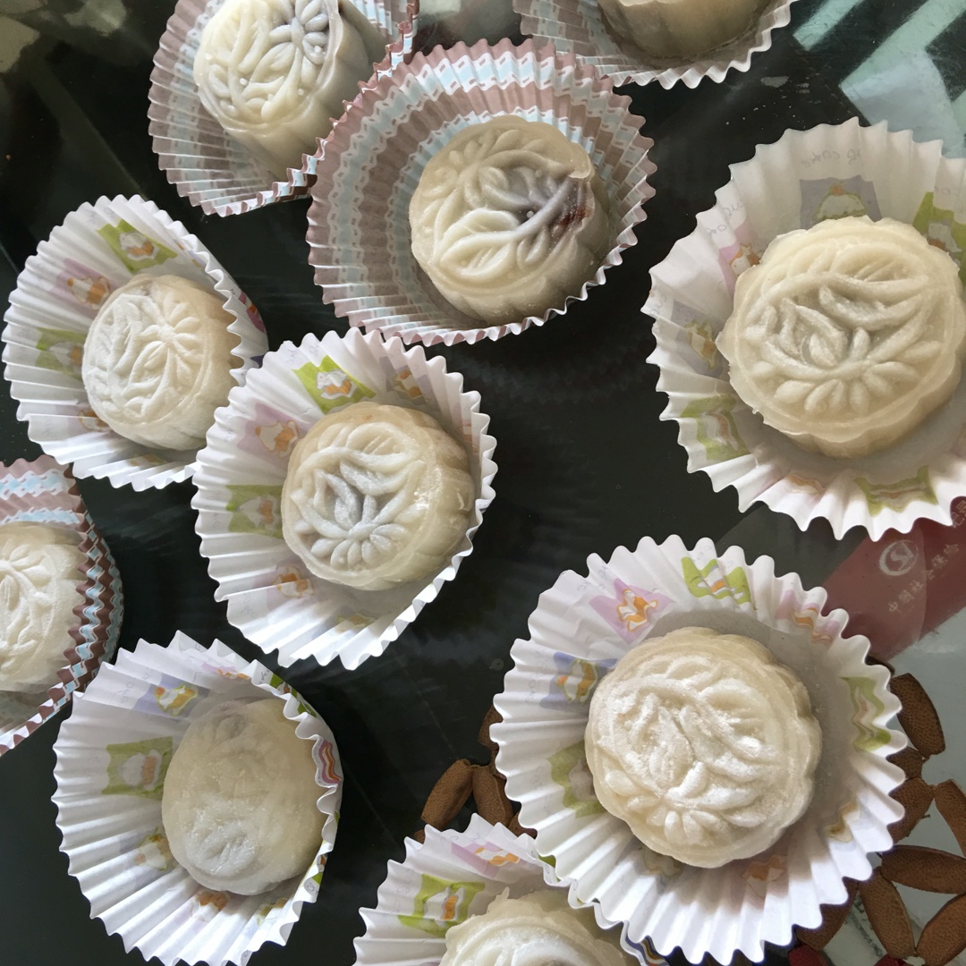 冰皮粉版冰皮月饼