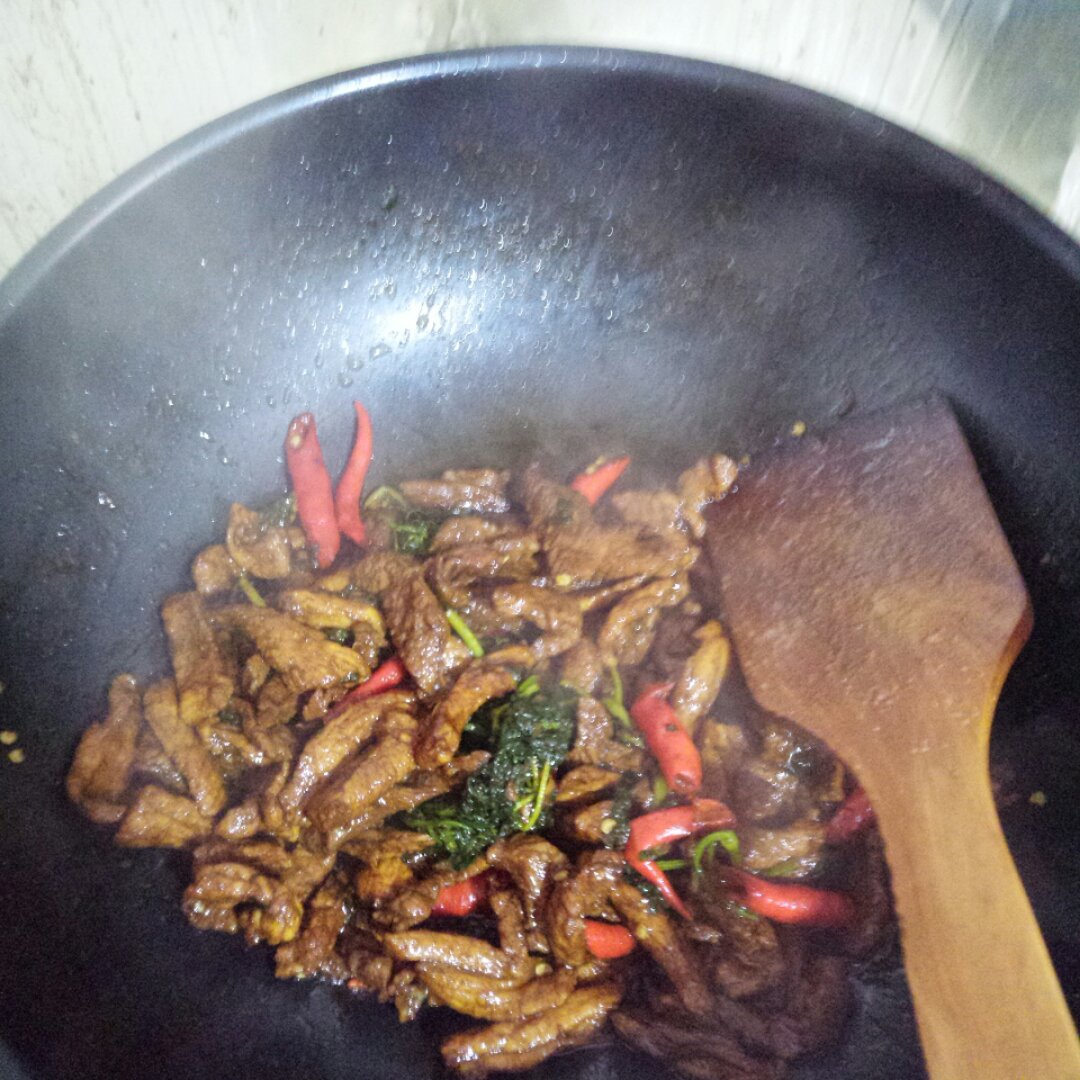 香辣肉丝