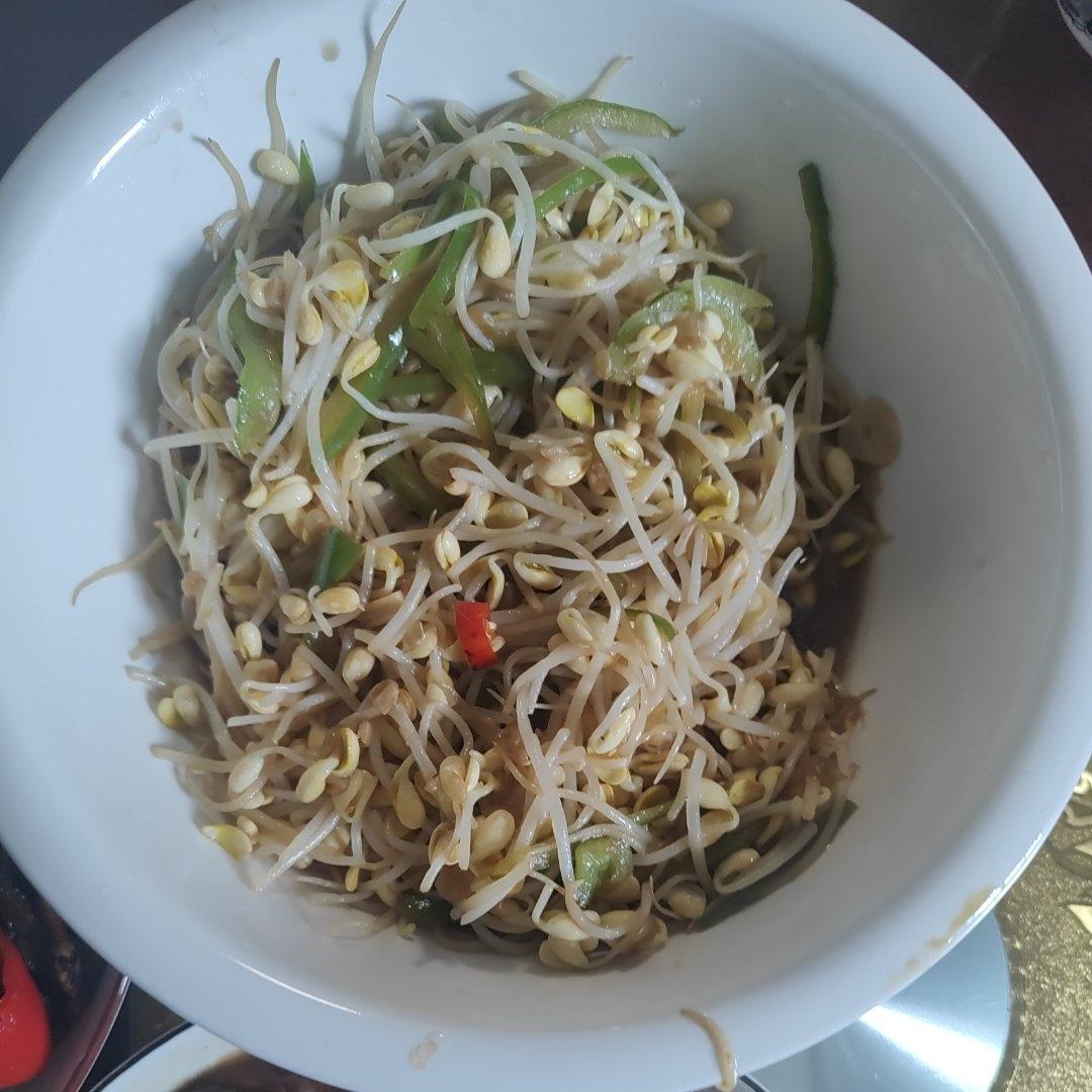爆炒绿豆芽
