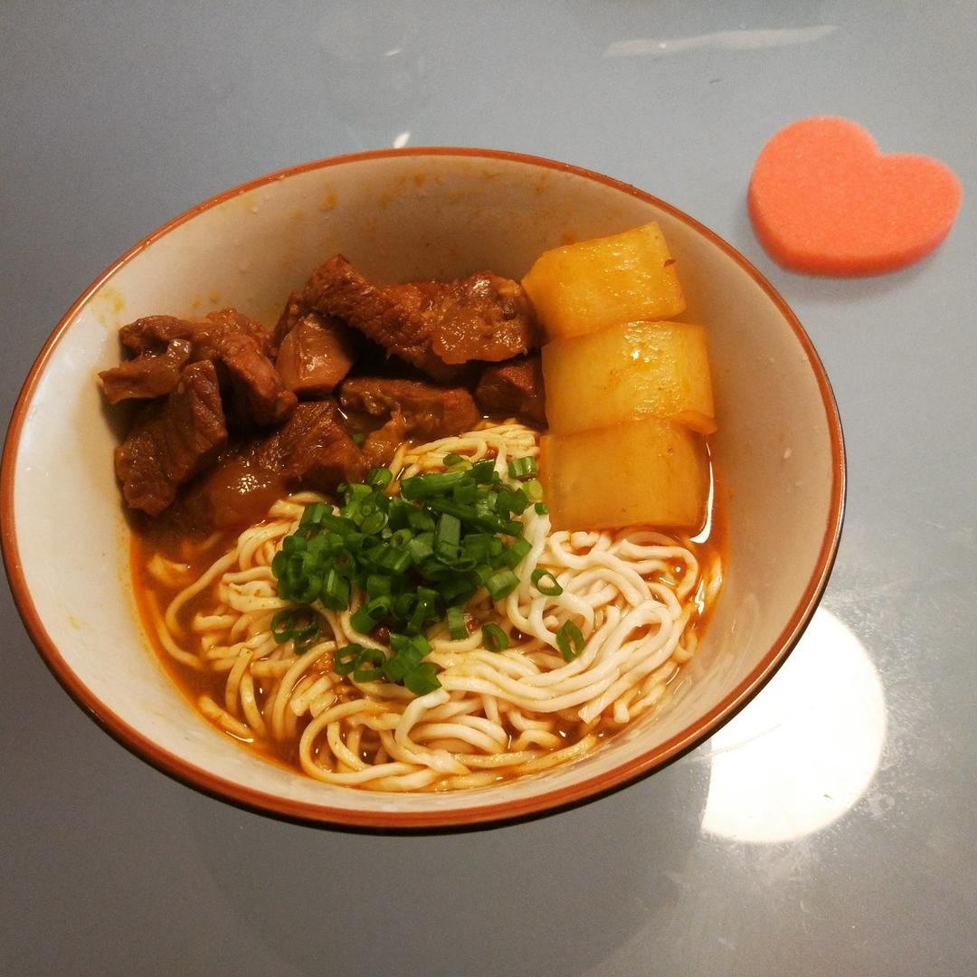 【红烧牛肉面】