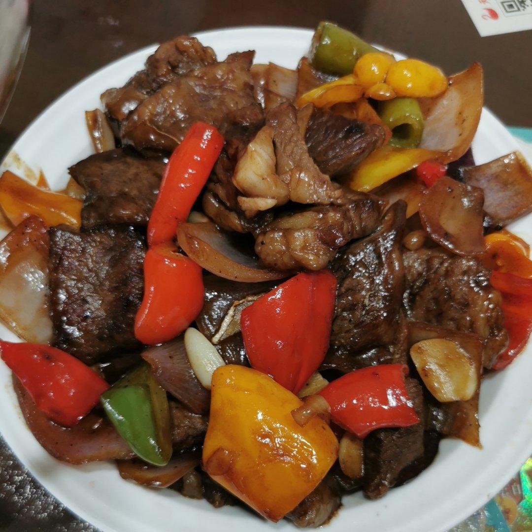 黑椒牛仔骨