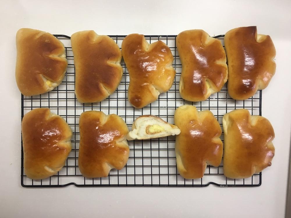 豆乳卡仕达面包