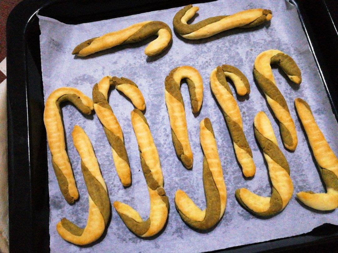 圣诞节拐杖饼干