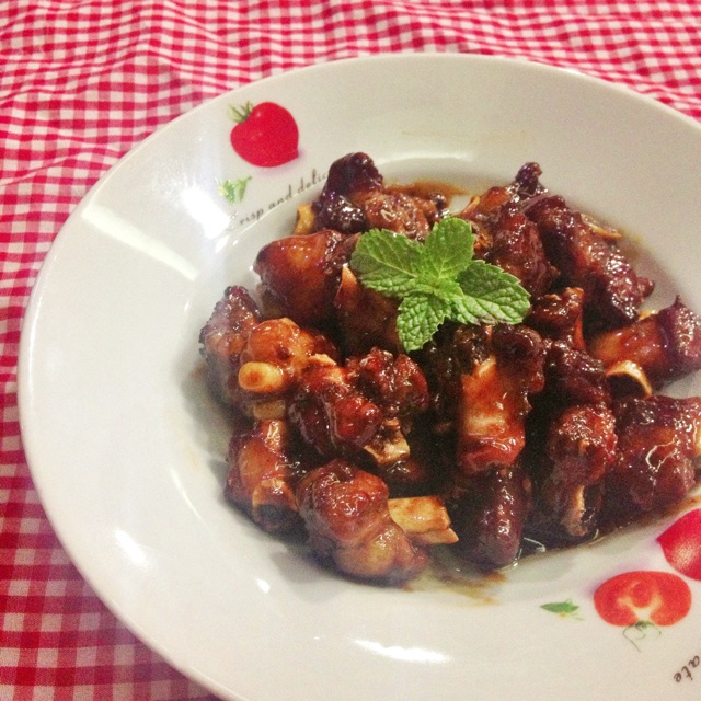 懒人版糖醋排骨