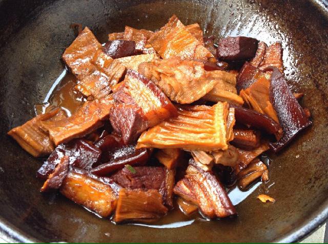 笋干烧肉