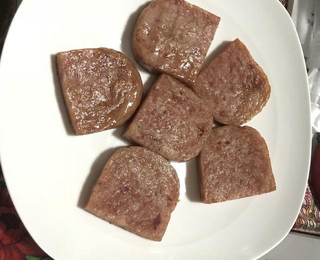 烤午餐肉的做法