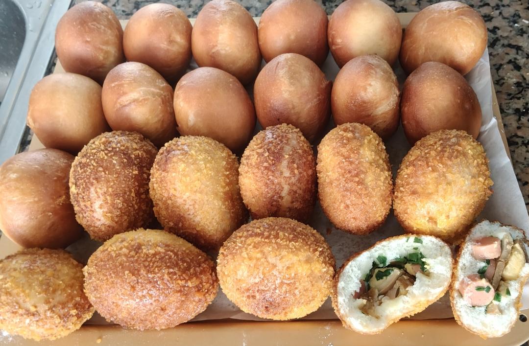 咖喱炸面包&南瓜炸面包!不用烤箱拿捏了！