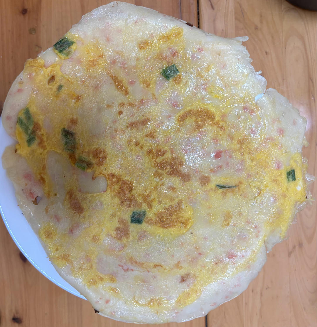超软筋道的鸡蛋软饼