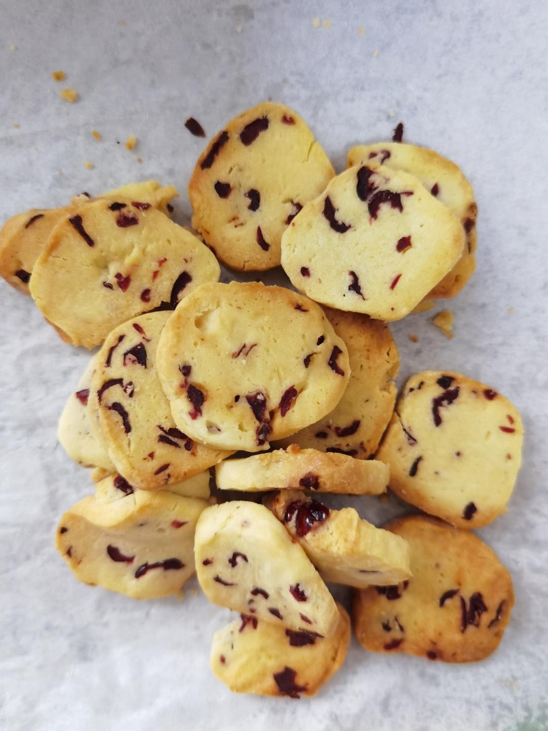 蔓越莓饼干 新手也不怕