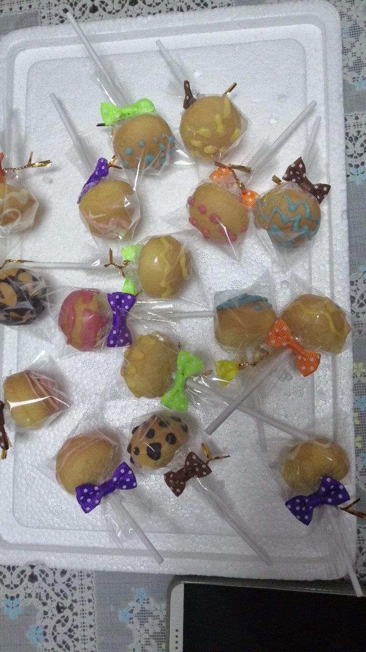 轻松满模的无添加棒棒糖蛋糕胚