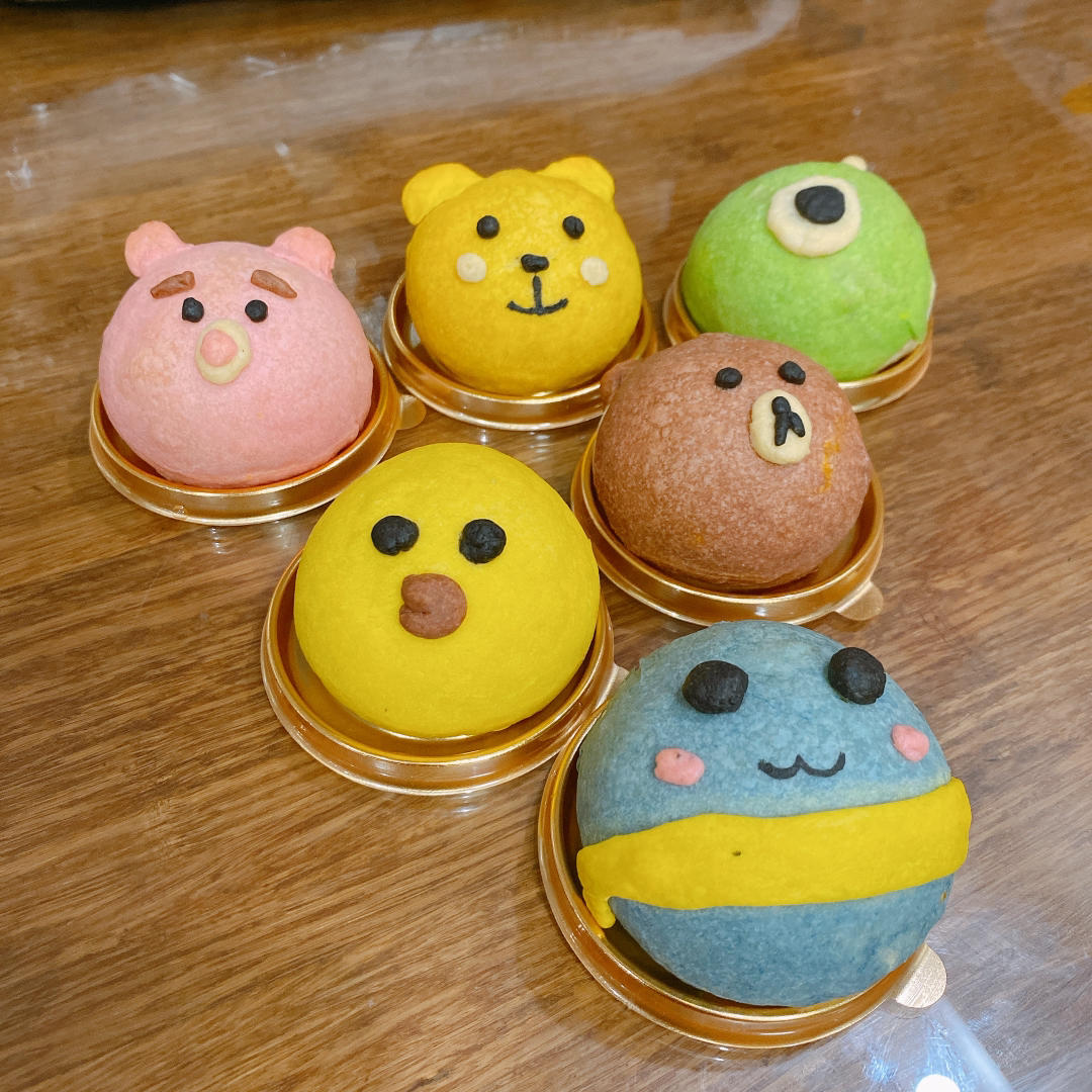 可可爱爱，都是脑袋—卡通蛋黄酥～