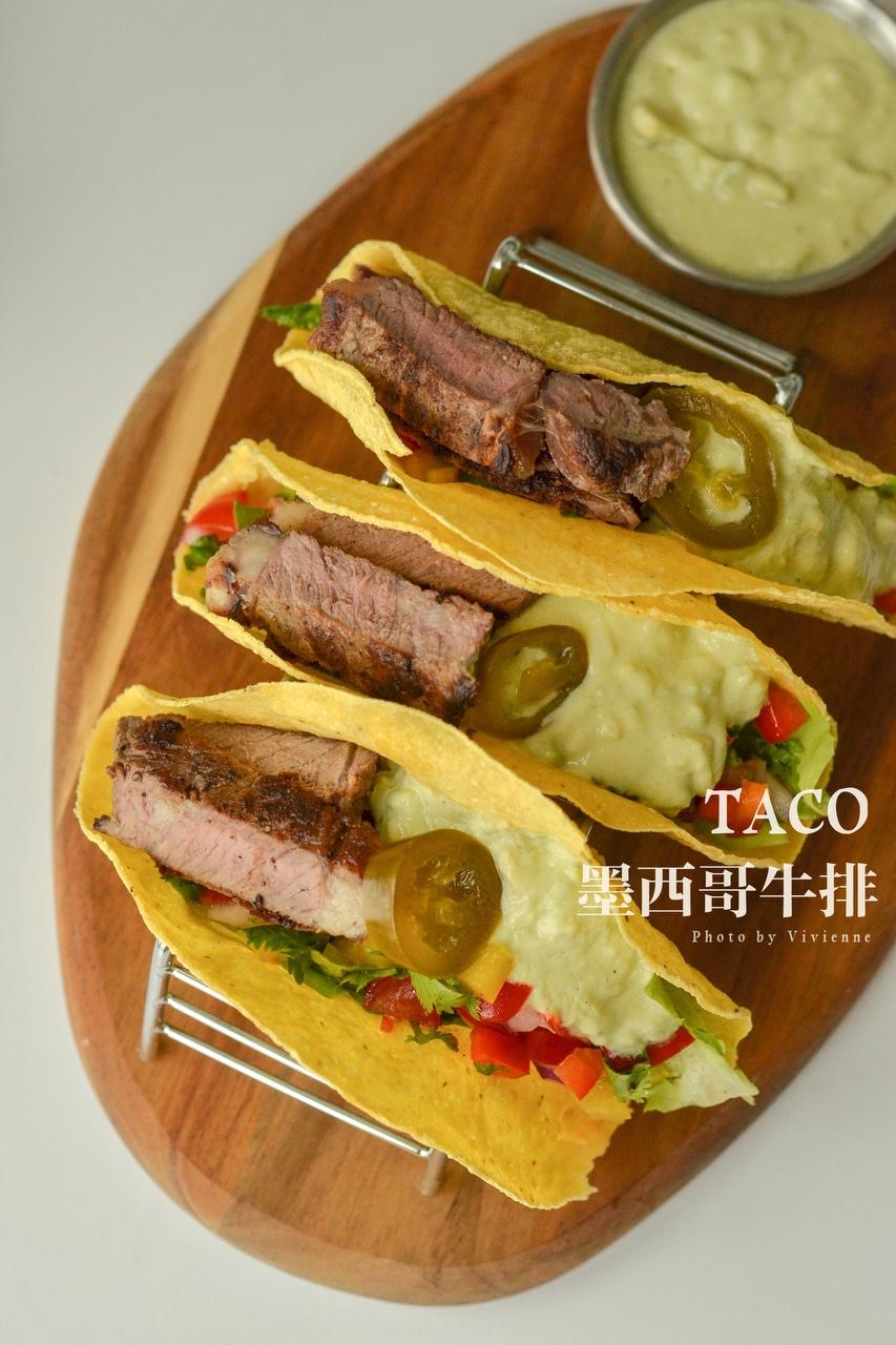 好吃上头❗️经典墨西哥牛排Taco｜清爽减脂餐的做法