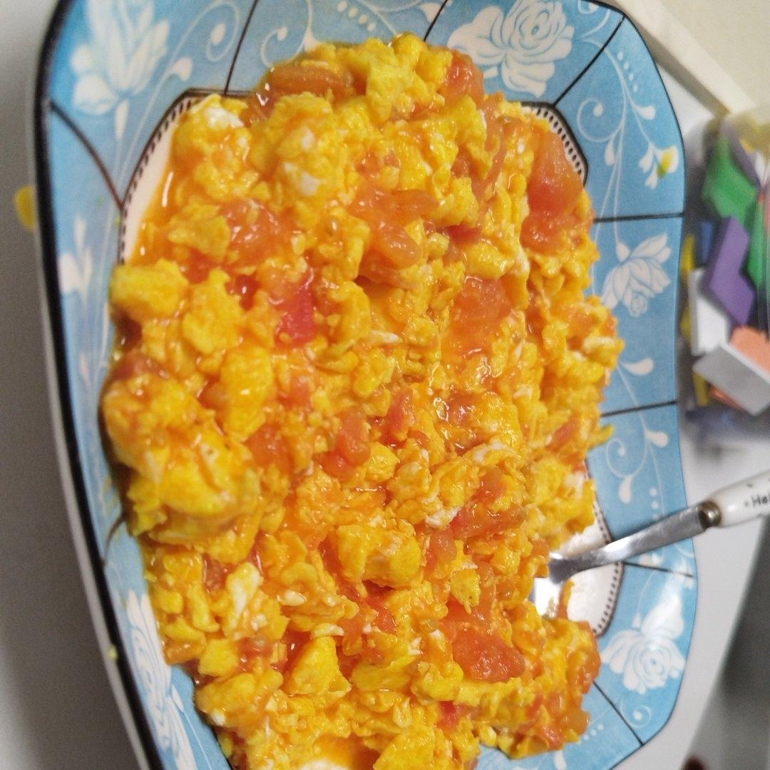 超嫩滑的番茄炒蛋