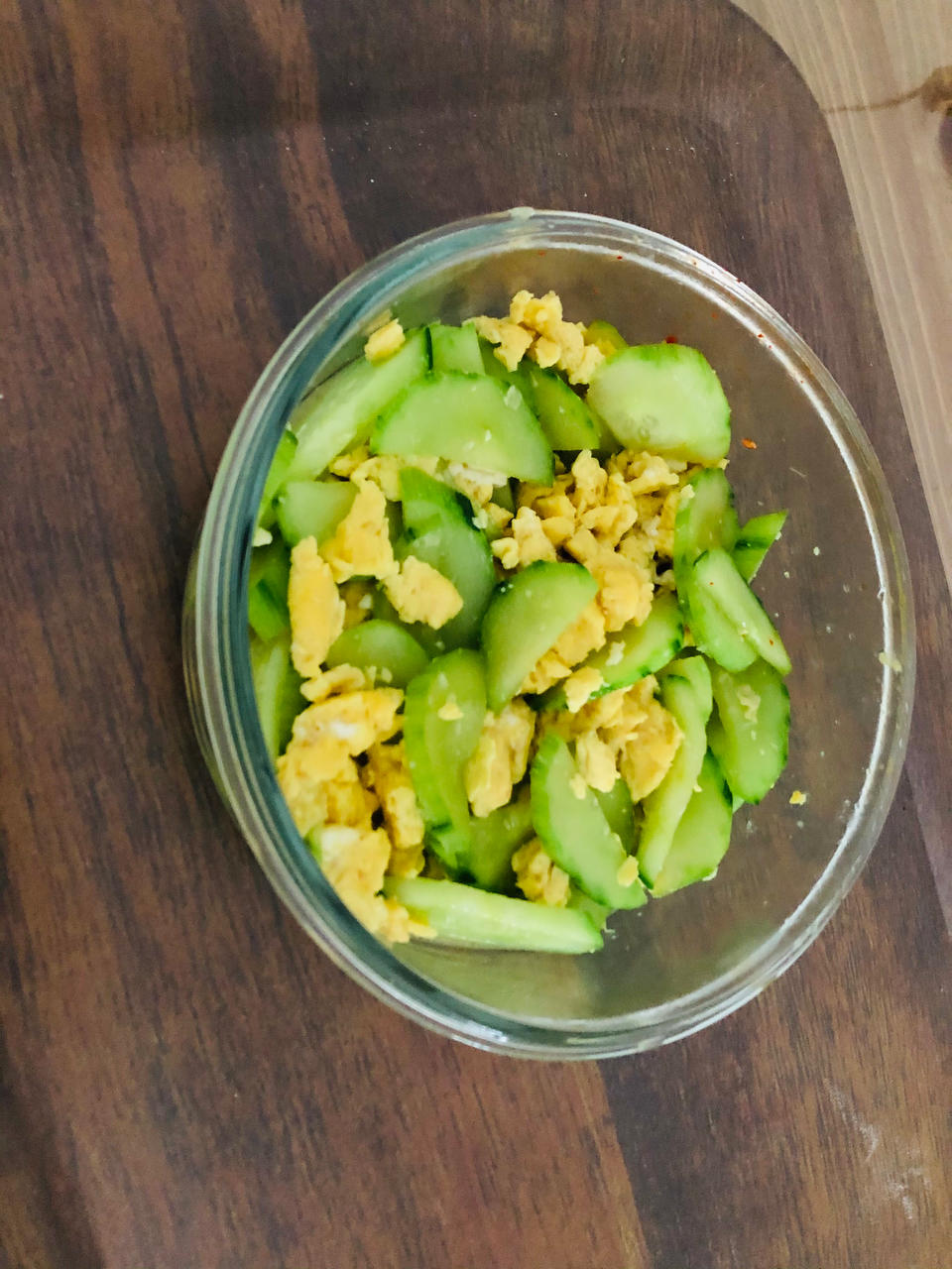 黄瓜炒鸡蛋