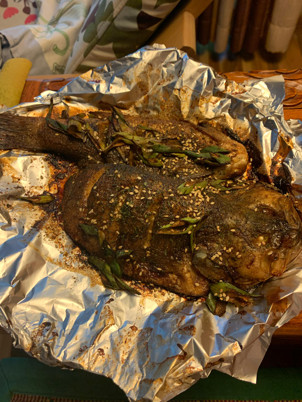 烧烤摊上的烤鱼  烤箱版烤鱼  干烤鱼