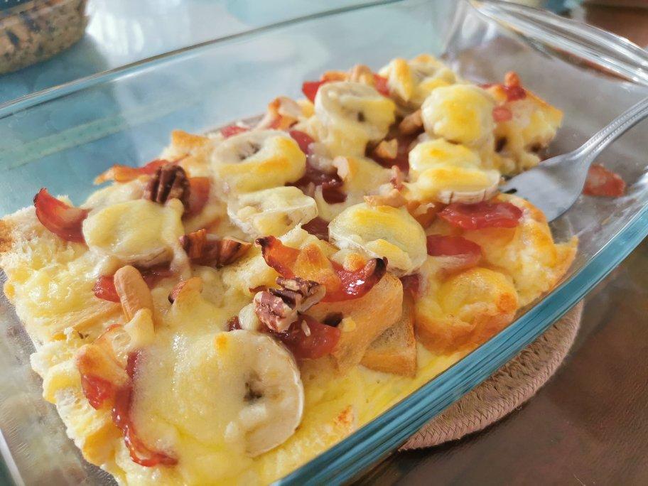 香蕉全麦吐司丁