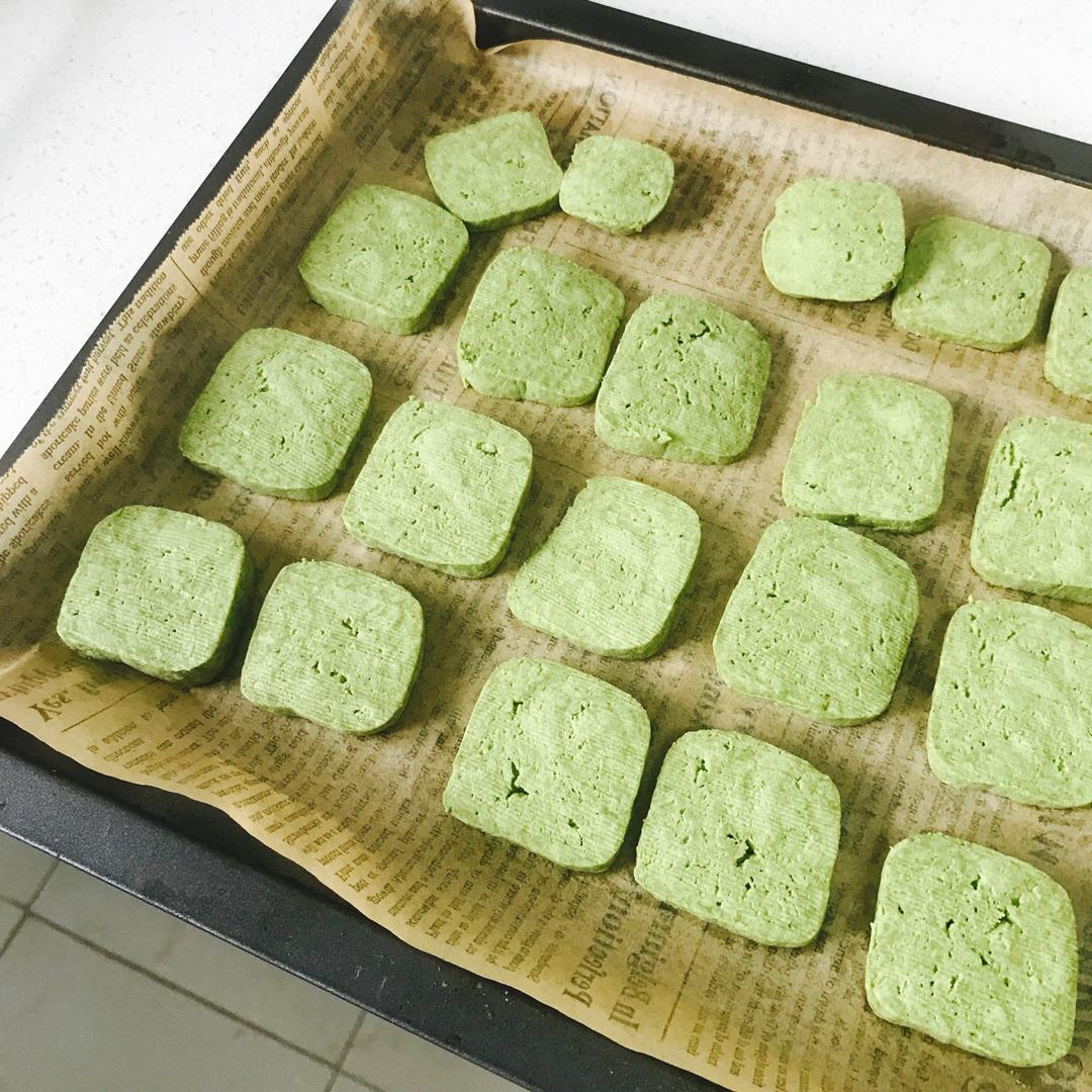 抹茶蔓越莓饼干