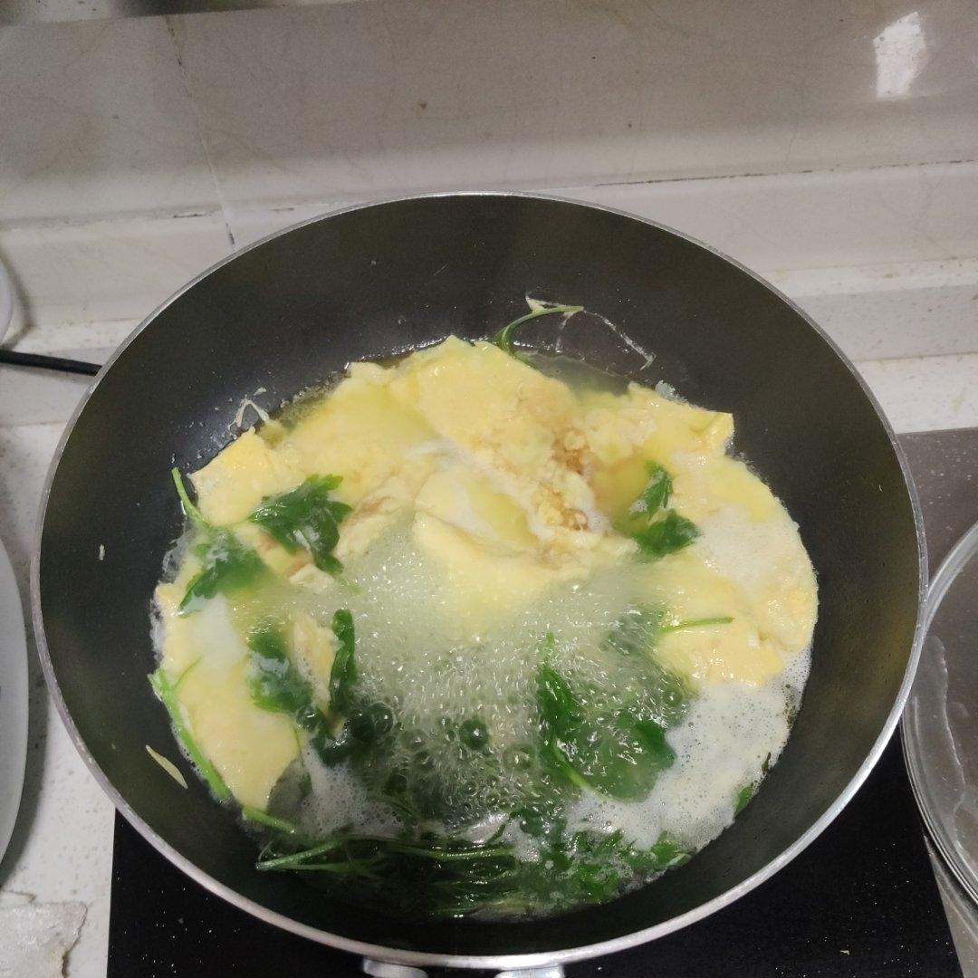 鲜益母草滚蛋汤