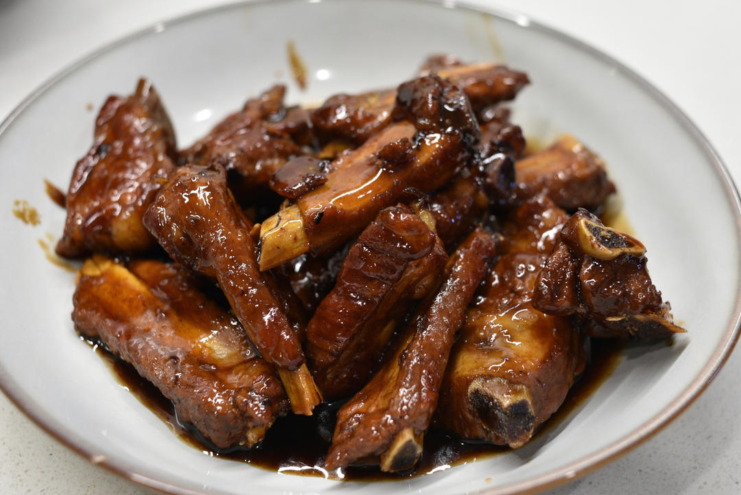 糖醋排骨/糖醋小排（不放油）（12345口诀做出正宗上海本帮）