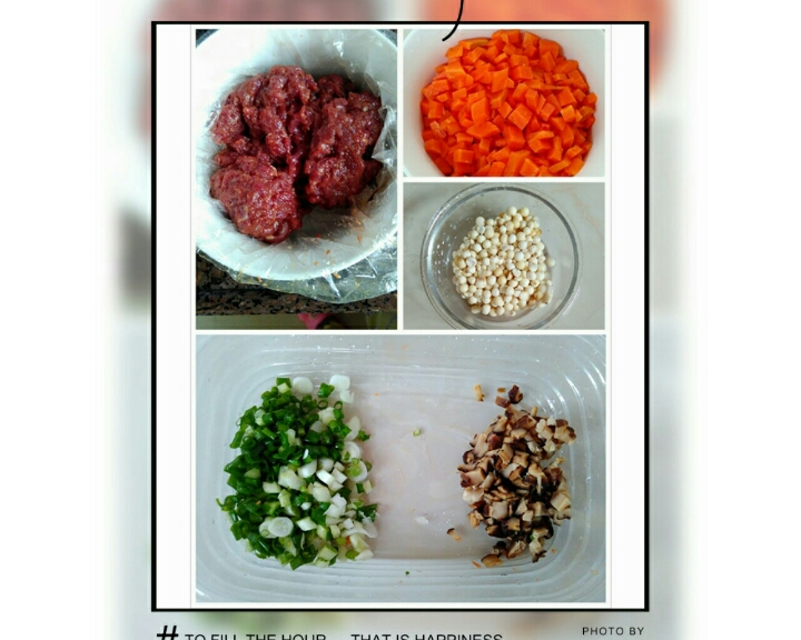 芡实胡萝卜炒牛肉的做法 步骤1