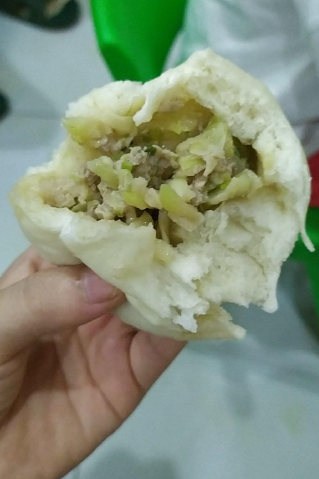 alice杨5做的西葫芦猪肉大包子蒸包