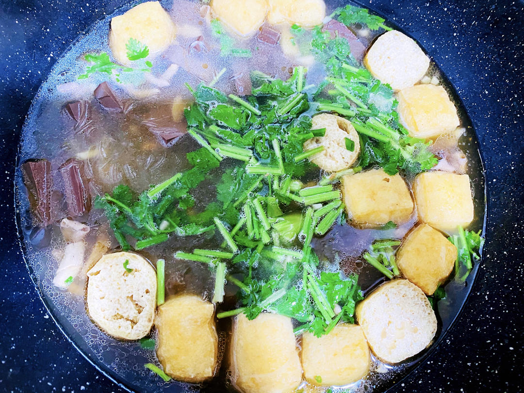 零失败记忆中的老鸭（鸭血）粉丝汤