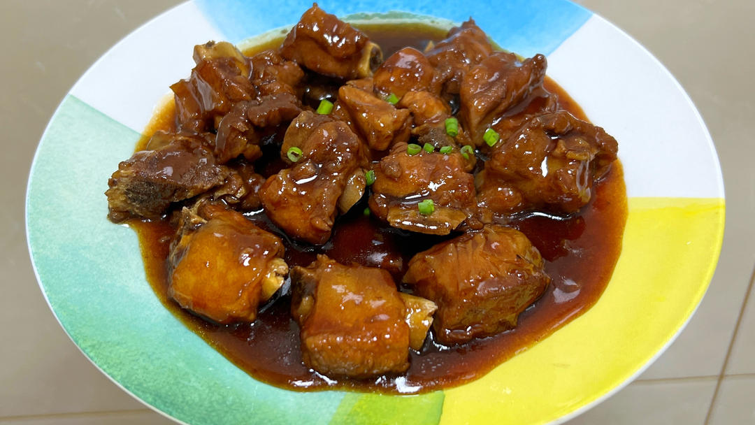 不炒糖色 超简单的糖醋排骨