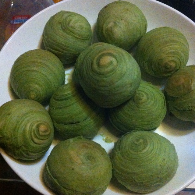 抹茶豆沙酥