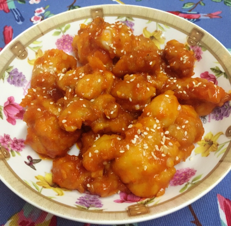 韩式辣酱炸鸡块