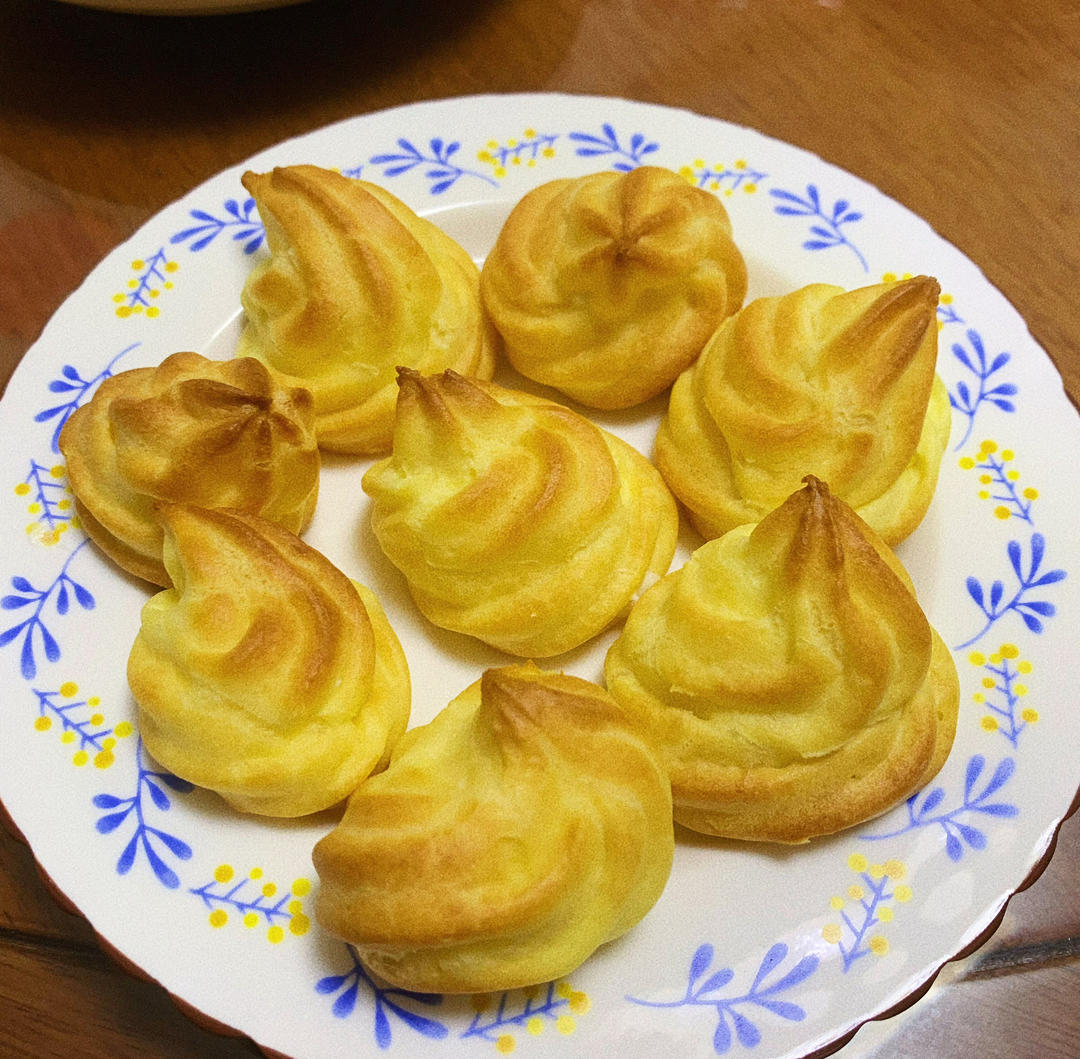 奶油小泡芙，容易做，成功率极高～