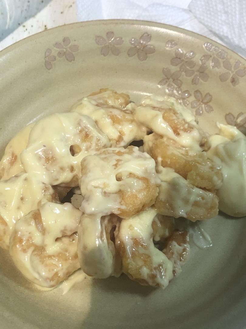 柏悦平替版芥末虾球